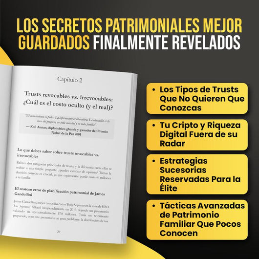 El Único Libro De Living Trusts En Español